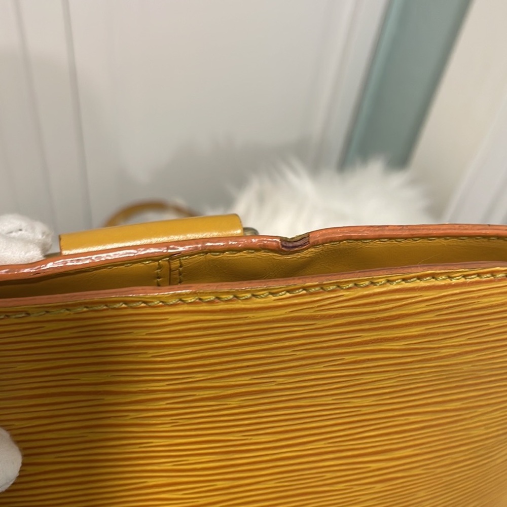 (MT75) Authenticated Vintage Louis Vuitton Epi Gobelin Backpack - Picture 16 of 17